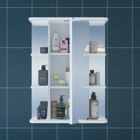 Зеркало-шкаф Санта Герда 55 фацет свет 