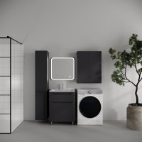 Колонна универсальная STYLE LINE "Марелла" с корзиной, Люкс Плюс антискрейтч графит