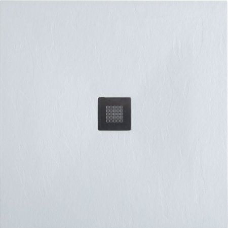 Душевой поддон из искусственного камня Allen Brau Priority 90x90 8.31002-21 Белый камень 