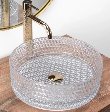 Раковина 35,5х35,5 см Rea Cristal REA-U9670 