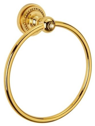 Кольцо для полотенец Boheme Imperiale 10405 Золото 