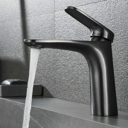 Смеситель для раковины Black&White Universe UK8701MG 8701MG Gun Metal 