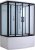 Душевой бокс Timo Standart T-6650 B профиль черный 