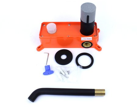 Смеситель для раковины Bronze de Luxe Focus 24686BG Черный матовый 