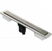 Душевой лоток Berges C1 Brise 600 090031 с решеткой Хром матовый