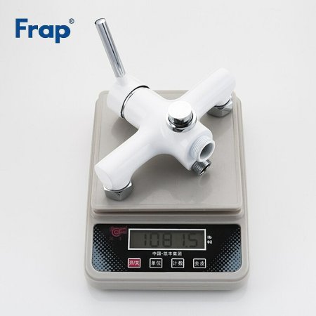 Смеситель для ванны Frap H44-8 F2244-8 универсальный Белый Хром 