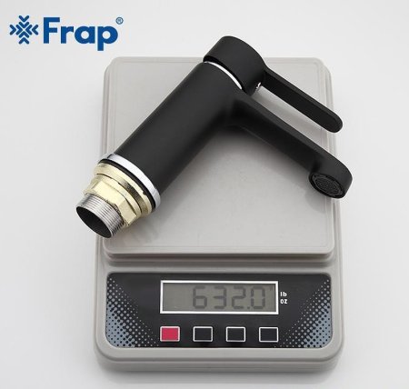 Смеситель для раковины Frap H42 F1042 Черный матовый Хром 