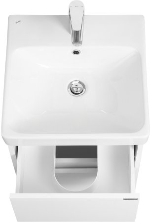 Тумба под раковину Aquaton Сканди 45 1A251601SD010 подвесная Белая 