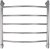 Полотенцесушитель водяной Energy Classic 600x600 форма лесенка, нержавеющая сталь, нижнее/диагональное/боковое подключение 3/4", 630мм х 660мм, все для подключения в комплекте 
