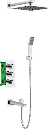 Душевой комплект Timo Petruma SX-5149/00SM с внутренней частью, хром 