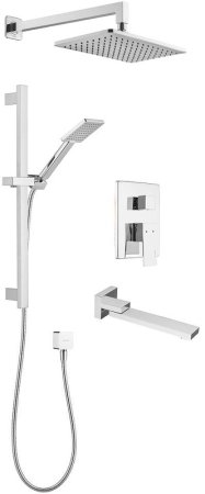 Душевая система Swedbe Platta 5545 Хром 
