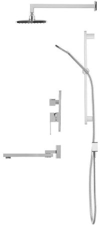 Душевая система Swedbe Platta 5545 Хром 