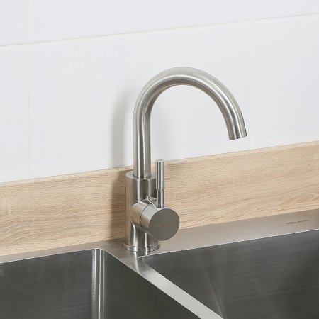 Смеситель для кухни Melana F6108 Сатин 