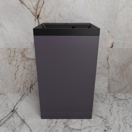 Тумба напольная Style Line "МОНО 50" под ASTI 50, графит нубук 