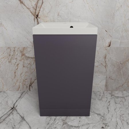 Тумба напольная Style Line "МОНО 50" под ASTI 50, графит нубук 