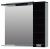 Зеркало-шкаф Aquanet Сити 100 белый, черный 