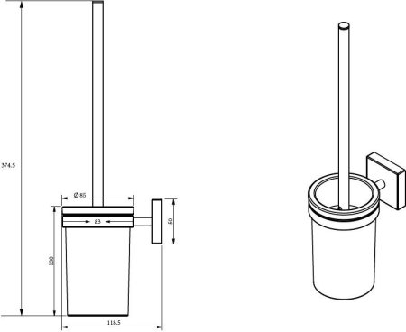 Ершик Aquanet Flash S8 
