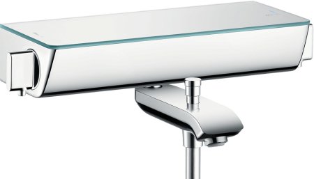 Термостат Hansgrohe Ecostat Select 13141000 для ванны с душем + душевой гарнитур 