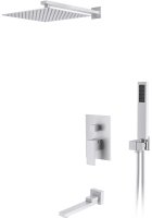 Душевая система D&K Bayern Liszt DA1515608A04 Белый матовый