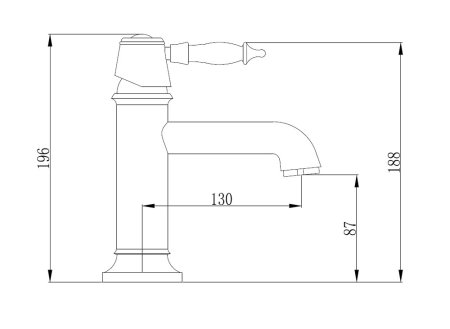 Смеситель Boch mann BM8727 для раковины 