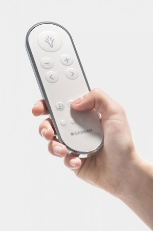 Унитаз приставной Geberit AquaClean Tuma Comfort 146.310.FW.1 вставка нерж. сталь матированная 