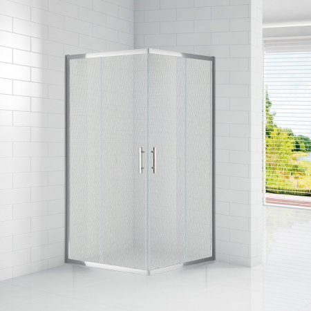 Душевой уголок Cezares ECO-O-A-2-90-P-Cr стекло punto 