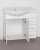 Тумба под раковину Style Line Эко Стандарт 82 R ЛС-00000109 Белая 