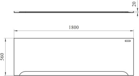 Акриловая ванна Radomir Вальс 180х80