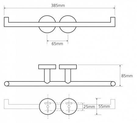 Держатель туалетной бумаги Bemeta Omega 104201072 