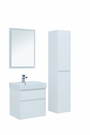 Мебель для ванной Aquanet Nova Lite 60 белый (2 ящика) 