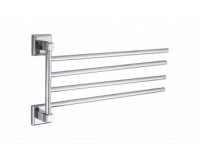 Полотенцедержатель поворотный четверной Felice FL1024 Хром