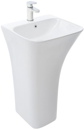 Раковина WeltWasser Leerbach 4543 GL-WT 45 10000005492 Белый глянец 