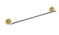 Полотенцедержатель Bemeta Trend-I 104104028h хром/желтый