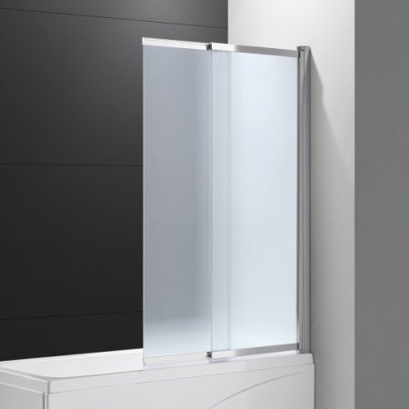 Шторка на ванну Cezares Slider VF-11-90/150-P-Cr стекло рифленое 