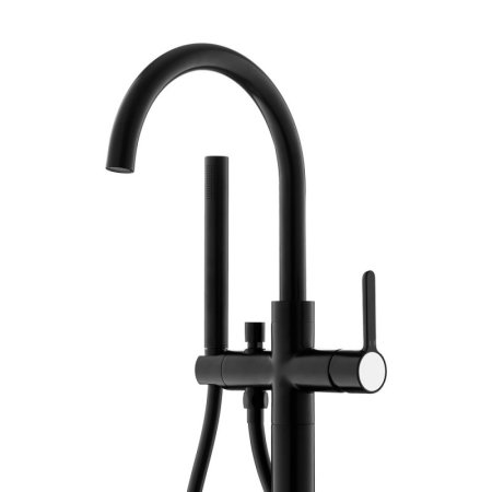 Смеситель Cezares Eco-VDP ECO-VDP-NOP для ванны, напольный, черный матовый 