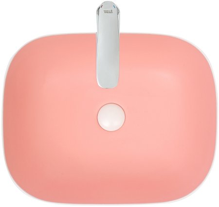 Раковина-чаша WeltWasser Elbach M2143 WP 49 10000004525 Белая Розовая 