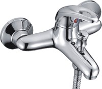 Смеситель однорычажный для ванны короткий излив HAIBA HB3015 хром