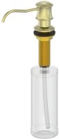 Дозатор мыла WONZON & WOGHAND, Брашированное золото (WW-88SD03-BG)