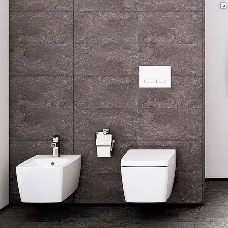 Унитаз подвесной VitrA Metropole 7672B003-1686 с емкостью для чистящей жидкости 