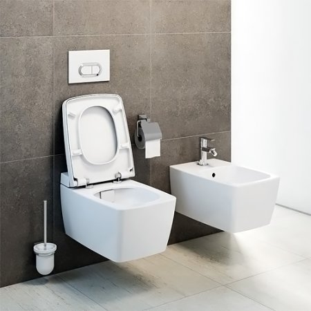 Унитаз подвесной VitrA Metropole 7672B003-1686 с емкостью для чистящей жидкости 