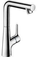 Смеситель Hansgrohe Talis S 72105000 для раковины, с донным клапаном Смеситель Hansgrohe Talis S 72105000 для раковины, с донным клапаном