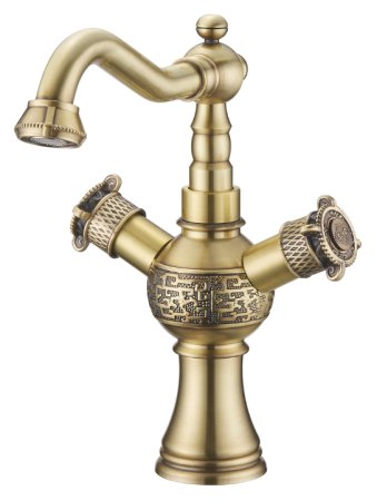 Смеситель Zorg Antic A 3008U-BR для раковины 