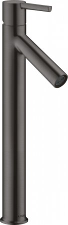 Смеситель Axor Starck 10103340 для раковины, шлифованный черный 