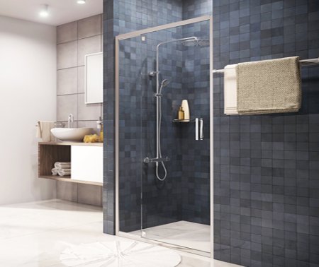 Душевая дверь в нишу WasserKRAFT Berkel 48P05 120 см 