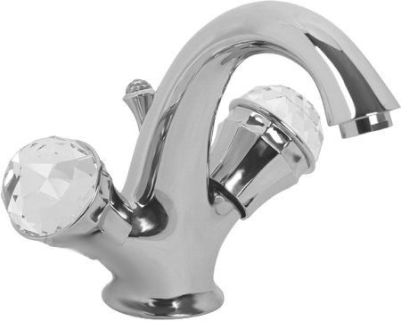 Смеситель Migliore Korona Swarovski ML.KRN-4734 Cr для раковины 