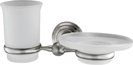 Стакан WasserKRAFT Ammer K-7026 с мыльницей 