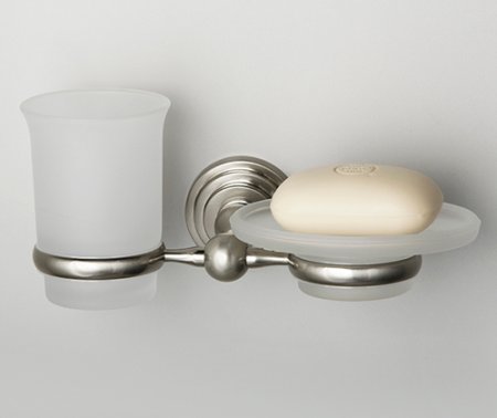 Стакан WasserKRAFT Ammer K-7026 с мыльницей 