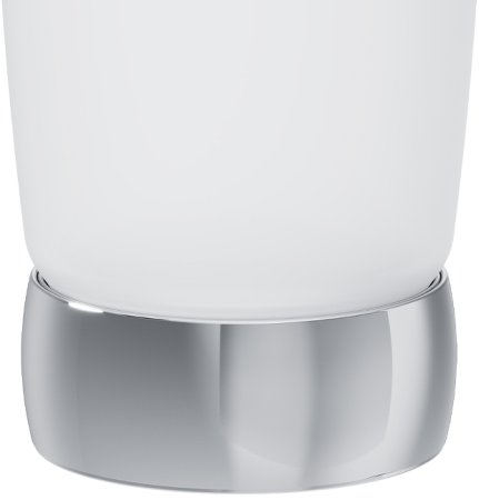 Стакан для зубных щеток AM.PM Sensation A3031300 хром/матовое стекло 