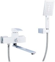 Смеситель для ванны Gappo G07 G2207-7 универсальный Белый Хром