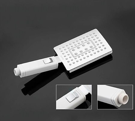 Смеситель для ванны Gappo G07 G2207-7 универсальный Белый Хром 